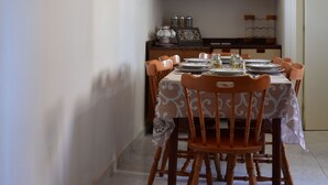 Apartment, 1 Bedroom, Smoking, Balcony | Dining - Isonzo Apartment 1st Floor - Air-conditioned Wi-fi (Syracuse)