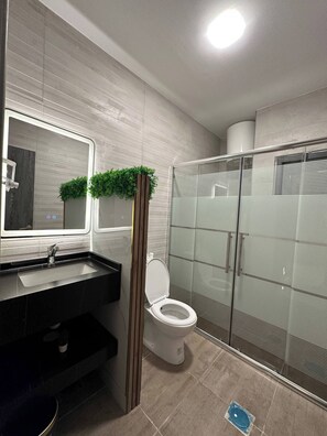 Apartment, 1 Schlafzimmer, barrierefrei, Raucher | Badezimmer