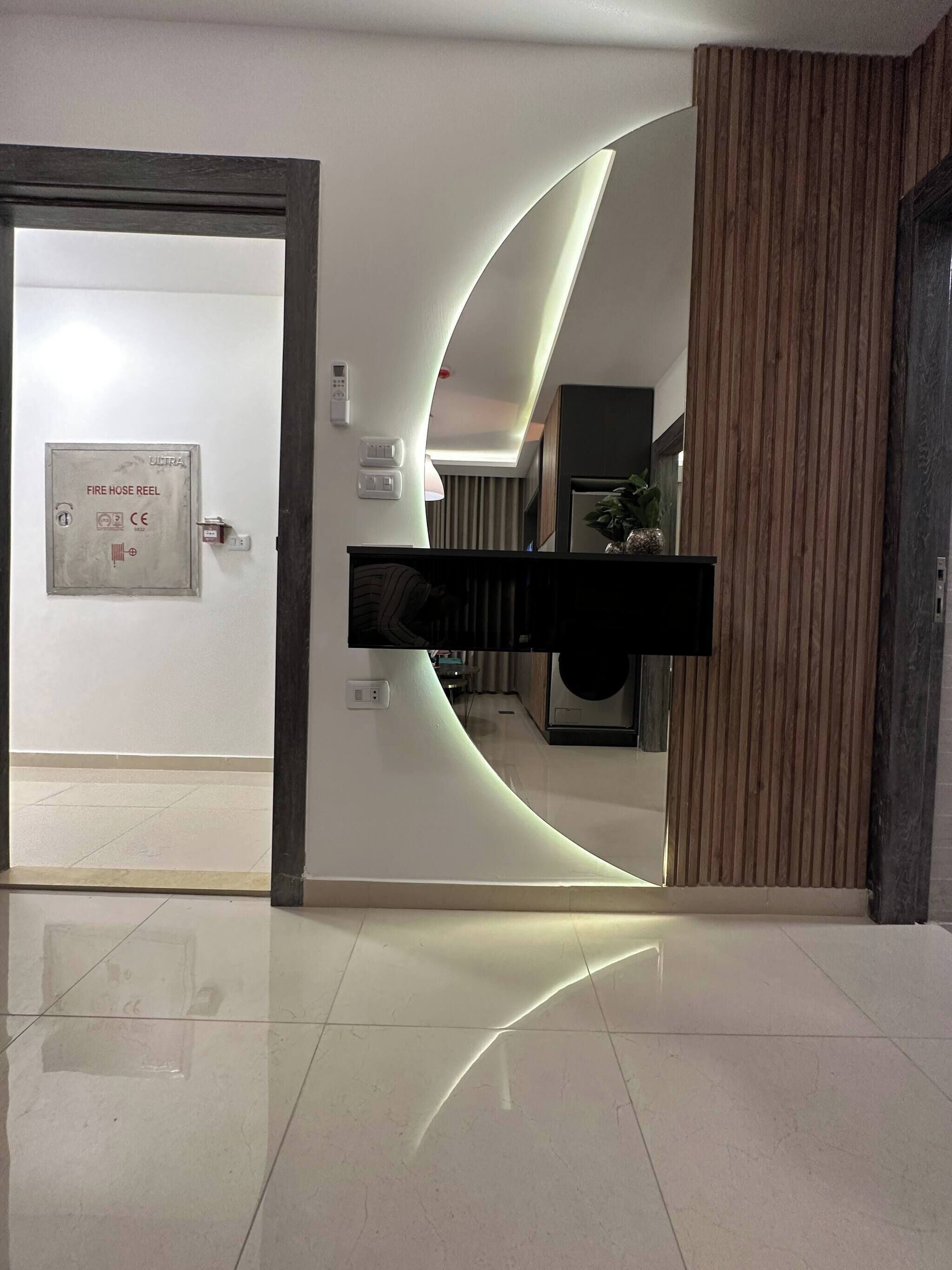 Apartment, 1 Schlafzimmer, barrierefrei, Raucher | Wohnzimmer