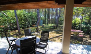 Villa, 3 chambres, balcon, vue jardin | Jardin