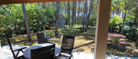 Villa, 3 Schlafzimmer, Balkon, Gartenblick | Garten