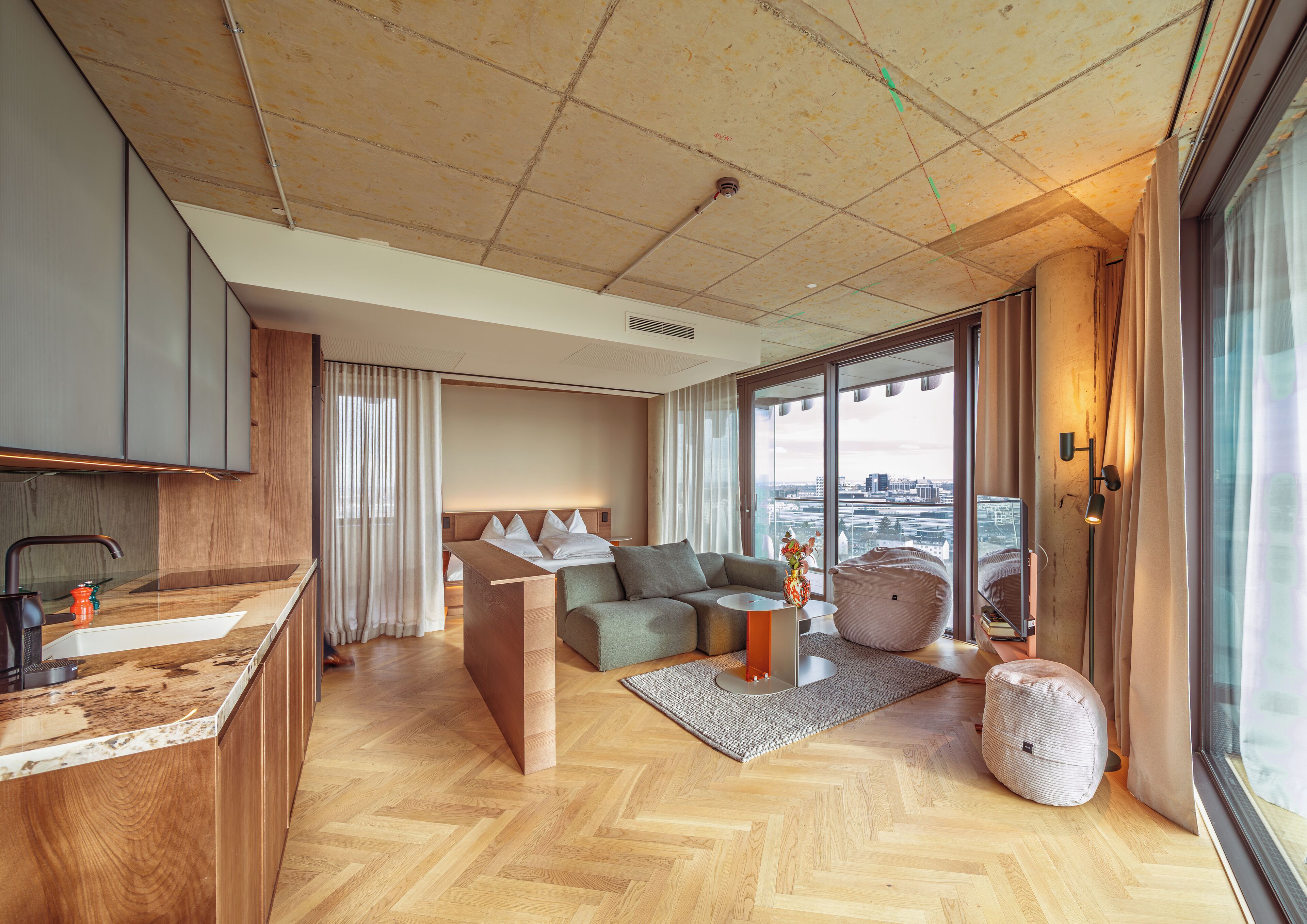 Apartment (HOME SKYLINE, Floor 10-17) | 1 bedroom, premium bedding, in-room safe, desk