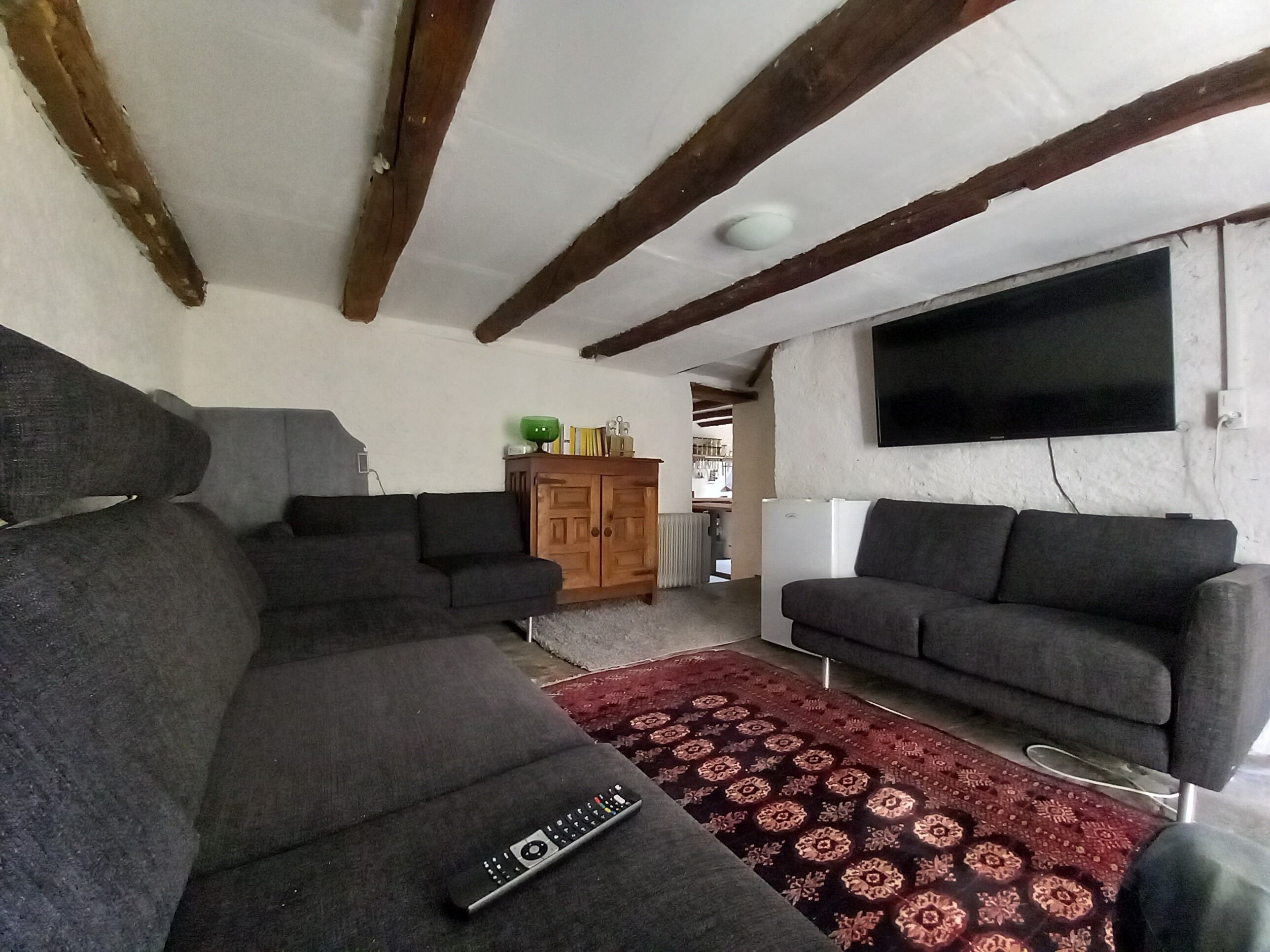 Gemeinsamer Schlafsaal, 1 Schlafzimmer, Gartenblick | Wohnzimmer