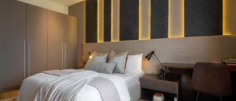 2 chambres, fer et planche Ă repasser, Wi-Fi, literie fournie