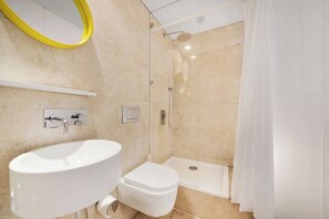Hair dryer, towels