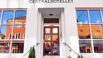 Façade de l’hébergement