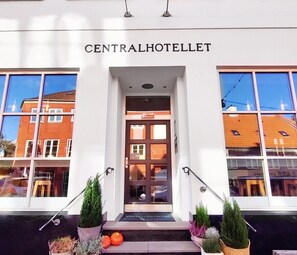 Façade de l’hébergement
