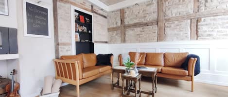 30-inch flat-screen TV with digital channels