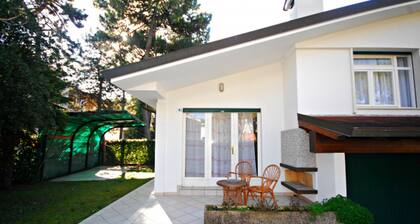 Villa With an Outdoor Fireplace