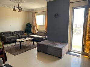 Shared Dormitory, 1 Bedroom, Smoking, Balcony | Living area - Females Only, Host Is Woman, City Center, Near All (Alexandria)