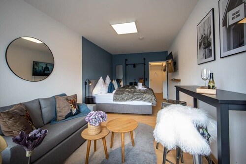Boutique-Apartment mit Bergblick
