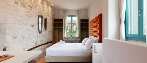 1 Schlafzimmer, Schreibtisch, Bügeleisen/Bügelbrett, WLAN