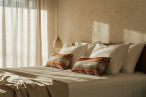 Draps en coton égyptien, literie de qualité supérieure