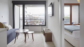 1 slaapkamer, een strijkplank/strijkijzer, gratis wifi, beddengoed