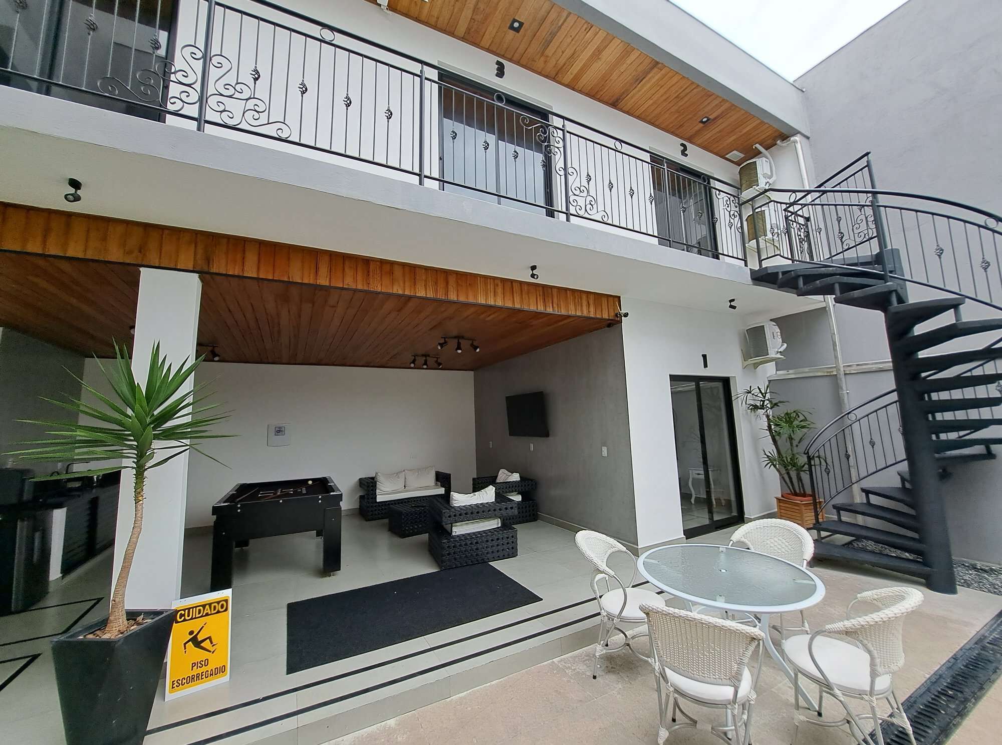 Façade de l’hébergement