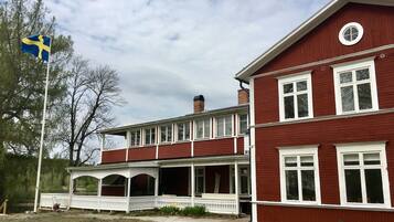 Voorkant van accommodatie