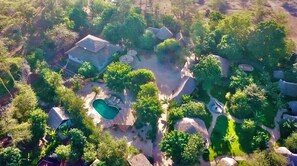 Aerial view - Jungle Pearl Resort (Lake Manyara National Park)