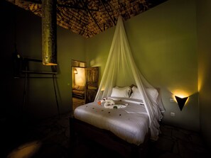 Garden House | Blackout curtains, iron/ironing board, free WiFi, bed sheets - Jungle Pearl Resort (Lake Manyara National Park)