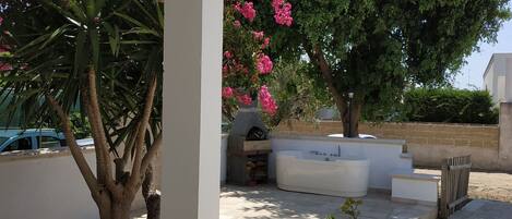 Huis, 1 slaapkamer, roken, uitzicht op tuin | Tuin