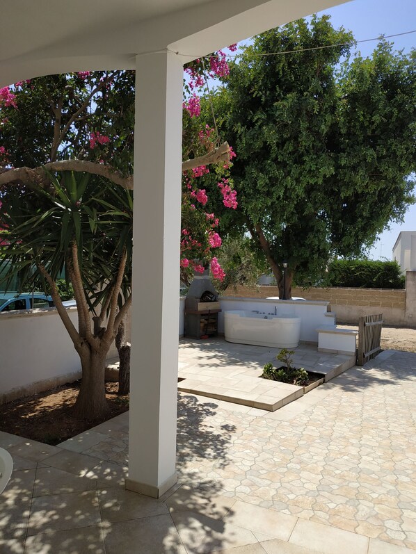 Huis, 1 slaapkamer, roken, uitzicht op tuin | Tuin