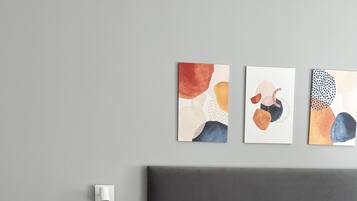 1 chambre, lit parapluie, Wi-Fi, draps fournis