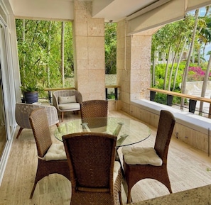 Apartment, 1 Bedroom, Accessible, Smoking | Terrace/patio - Srvittinivillas Aptla F1 Best Loc and View / Lux / Altos D Chavon/ Cdc (La Romana)