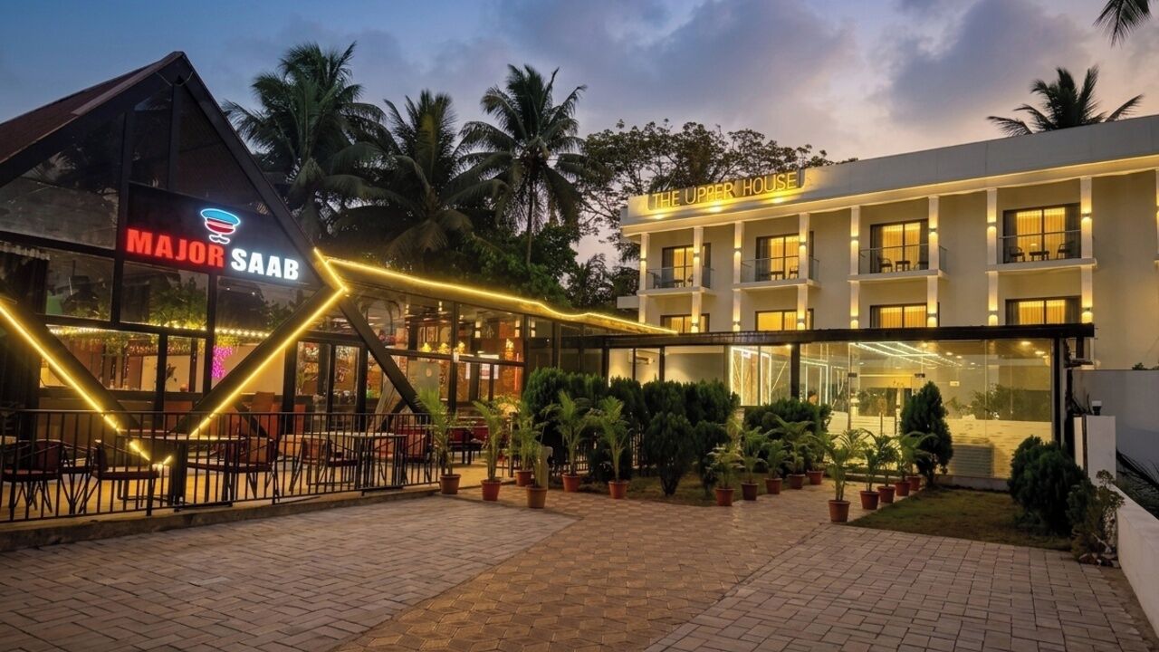 Façade de l’hébergement - soirée/nuit