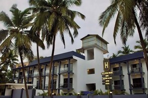 Voorkant van accommodatie