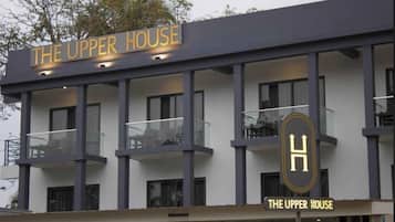 Fachada de la propiedad