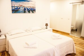 1 quarto, roupa de cama