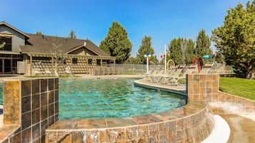 Indoor pool, a heated pool