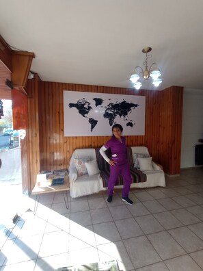 Living area - IL Point Hostel Cafe (Neuquén)