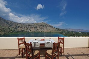 Villa, 3 Bedrooms, Smoking, Private Pool | Balcony - Linda's Villa In Unrivalled Position in Kournas - Amazing View! (Apokoronas)