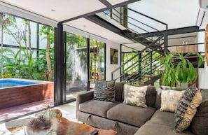 Deluxe House | Living area - Supreme Jungle Holiday Home (Tulum)