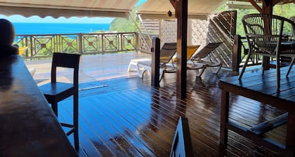 Villa avecpiscine et vue panoramique