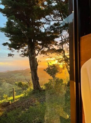 Utsikt fra overnattingsstedet