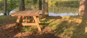 Mini Cabin 5 Near Ocean City & Assateague On catch and release fishing lake