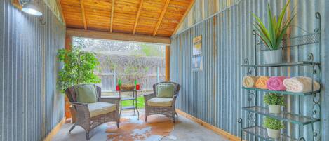 House, Multiple Beds, Patio | Property grounds