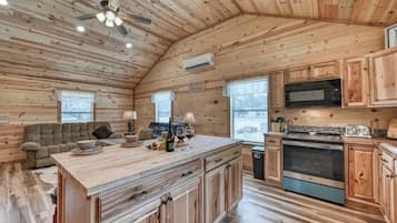 Cabin, Multiple Beds, Hot Tub (682 Old Comfort Ben) | Private kitchen | Coffee/tea maker