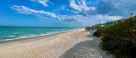 Beach nearby, beach towels