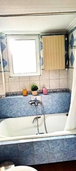 Soap, shampoo, toilet paper