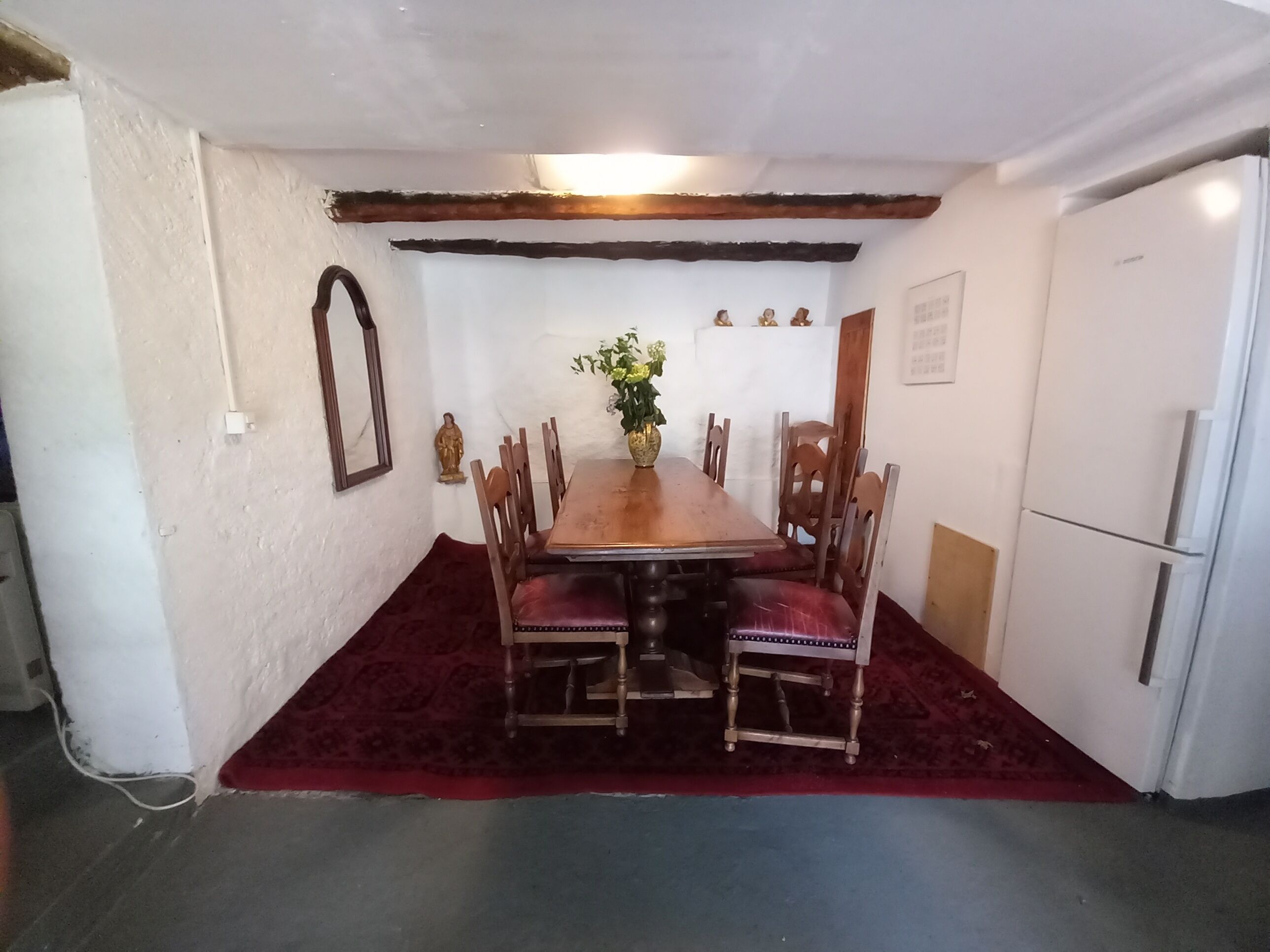 Camera, 1 camera da letto, balcone, vista montagna | Sala da pranzo