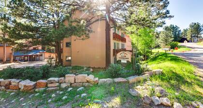 Angel Fire Studio w/ Fireplace, Walk to Resort!