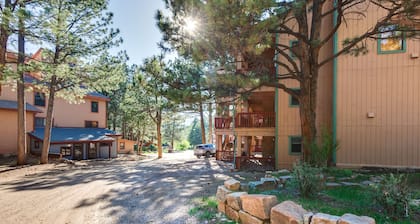 Angel Fire Studio w/ Fireplace, Walk to Resort!