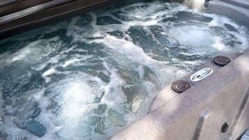 Cabin, Multiple Beds, Hot Tub (682 Old Comfort Opal) | Outdoor spa tub