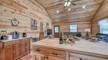 Cabin, Multiple Beds, Hot Tub (682 Old Comfort Opal) | Interior