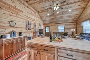 Cabin, Multiple Beds, Hot Tub (682 Old Comfort Opal) | Interior