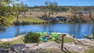House, Multiple Beds, Patio (465 Bear Crk M & B) | Water view