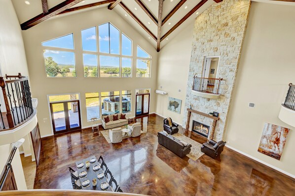 House, Multiple Beds, Pool Access | Interior - Luxurious Hill Country Retreat With Pool and Firepit! (Dripping Springs)