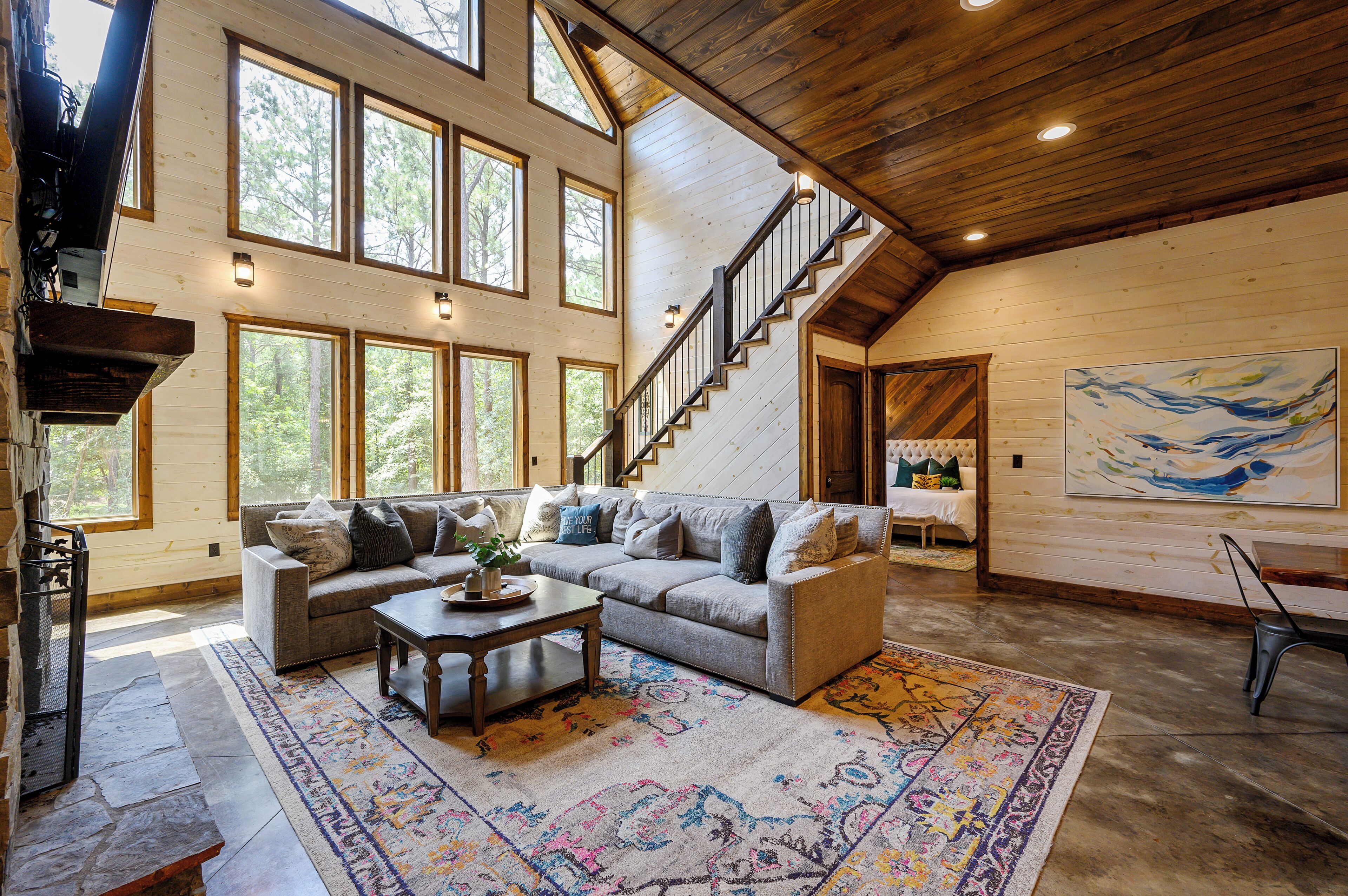 智能电视、壁炉、电子游戏、DVD 播放器